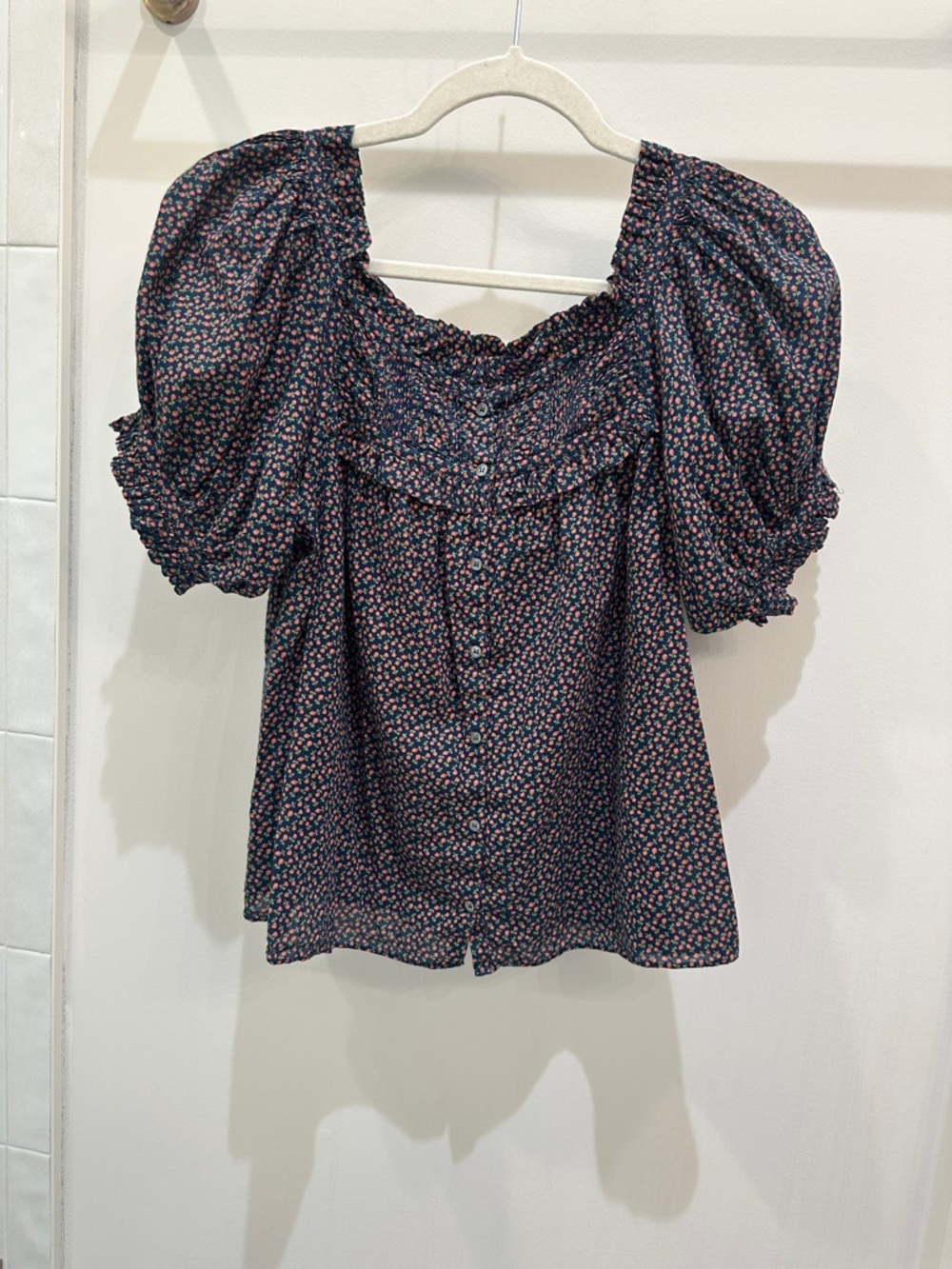 Doen Farley Navy Bisou Top